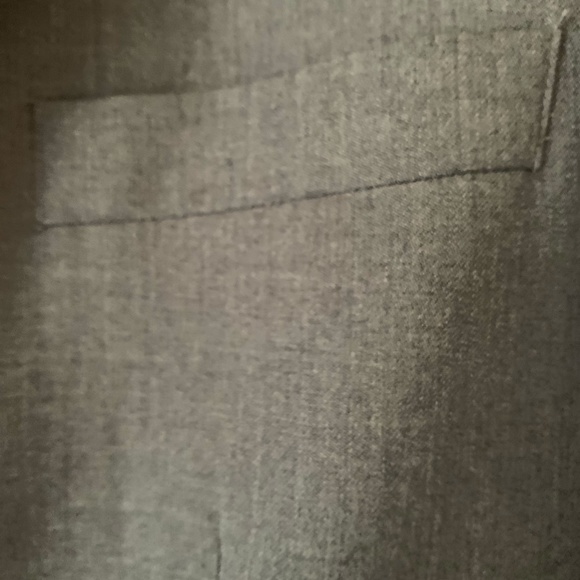 Haggar Grey 2 Button Sport Coat Blazer, Size 40S - Picture 5 of 11